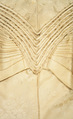 Wedding dress, silk, American