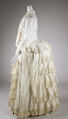Morning dress, cotton, American