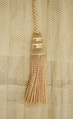 Wedding ensemble, silk, leather, American