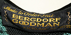 Hat, silk, cotton, American