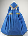 Wedding dress, silk, American