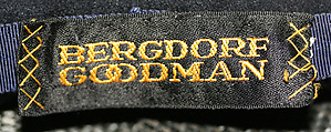Hat, Bergdorf Goodman (American, founded 1899), wool, American