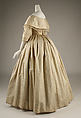 Wedding ensemble, silk, European