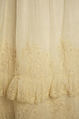 Wedding dress, cotton, American