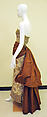 Evening ensemble, House of Balenciaga (French, founded 1937), silk, metallic, beads, rhinestones, French