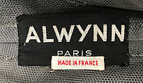 Ensemble, Griffe of Paris (French), silk, cotton, leather, nylon, French