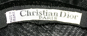 Hat, House of Dior (French, founded 1946), silk, cotton, nylon, French
