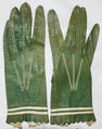 Ensemble, silk, wool, American