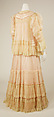 Negligée, silk, cotton, French