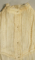 Bodice, cotton, American