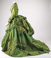 Dress, silk, American
