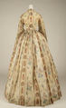 Dress, cotton, American