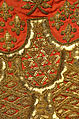 Court ensemble, silk, gold, Italian