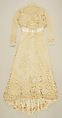 Dress, cotton, silk, American