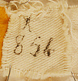 Dress, cotton, silk, American