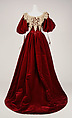 Evening dress, House of Worth (French, 1858–1956), silk, French