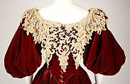 Evening dress, House of Worth (French, 1858–1956), silk, French