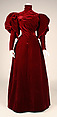 Evening dress, House of Worth (French, 1858–1956), silk, French