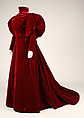 Evening dress, House of Worth (French, 1858–1956), silk, French