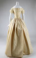 Wedding dress, silk, American