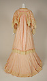 Dressing gown, silk, probably French