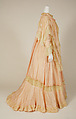 Dressing gown, silk, probably French