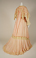 Dressing gown, silk, probably French