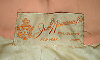 Dressing gown, Wanamaker&#39;s (American), wool, silk, American