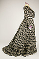 Afternoon dress, silk, American