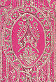 Evening dress, silk, beads, rhinestones, probably French