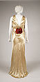 Evening dress, House of Worth (French, 1858–1956), Silk, British