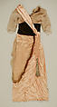 Afternoon dress, Weeks (French), silk, fur, metal, French