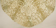 Ensemble, (a, b) House of Worth (French, 1858–1956), (a, b) silk, simulated pearls, rhinestones
(c, d) silk, wood, metal, rhinestones, French