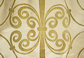 Ensemble, (a, b) House of Worth (French, 1858–1956), (a, b) silk, simulated pearls, rhinestones
(c, d) silk, wood, metal, rhinestones, French