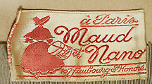 Cloche, wool, silk, French