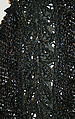 Cape, Lord &amp; Taylor (American, founded 1826), jet, silk, cotton, American