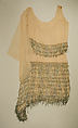 Evening dress, Irfé (French, founded 1924), silk, metal, glass, French