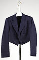 Mess jacket, linen, plastic, American
