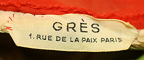 Evening dress, Madame Grès (Germaine Émilie Krebs) (French, Paris 1903–1993 Var region), silk, French