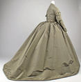 Ensemble, silk, cotton, French