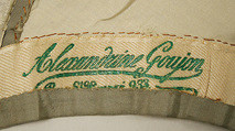 Ensemble, silk, cotton, French