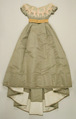 Ensemble, silk, cotton, French