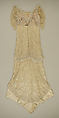 Evening dress, Doeuillet, silk, French