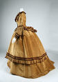 Wedding dress, silk, American