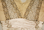 Dress, House of Worth (French, 1858–1956), silk, glass, metal, French
