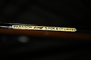 Umbrella, Briggs &amp; Sons, London (British), silk, wood, rock-crystal, onyx, metal, British