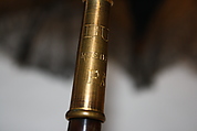 Parasol, silk, metal, tortoiseshell, French