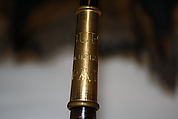 Parasol, silk, metal, tortoiseshell, French