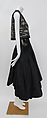 "Ko.I.Noor", House of Lanvin (French, founded 1889), silk, metal
b) silk, metal, French