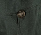 Frock coat, wool, American